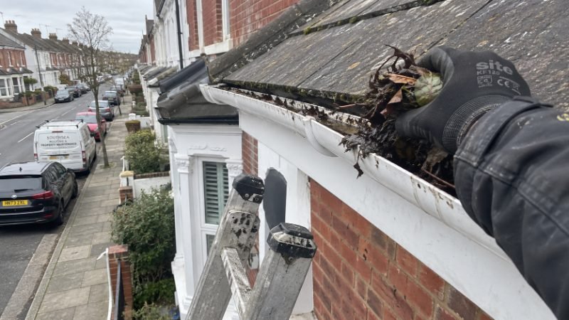 gutter cleaning pricing and estimates in Telford